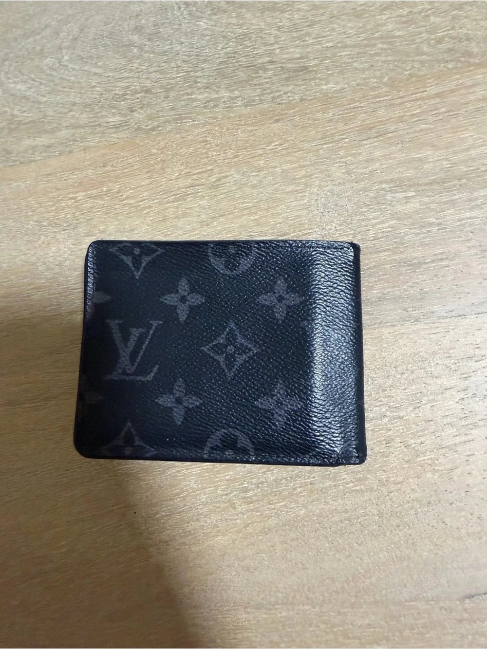 Louis Vuitton Black Monogram Eclipse Bifold Wallet